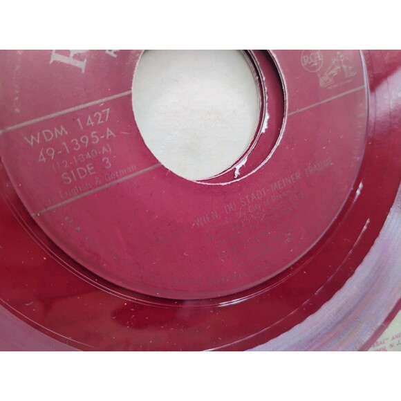 2) Helen Traubel Old Vienna & Sings Wagner (45 RPM) RCA Victor Records Red Seal - Picture 4 of 16